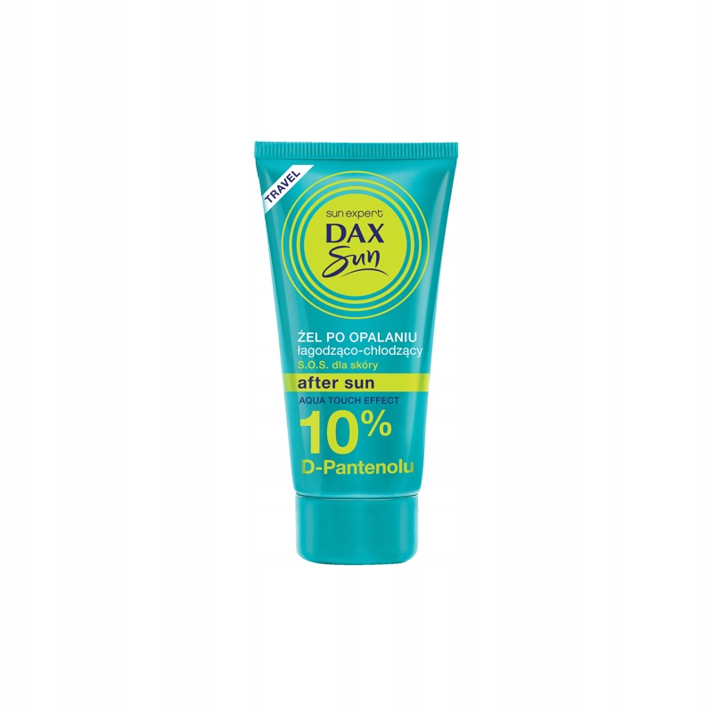 DAX SUN TRAVEL ŻEL CHŁODZĄCO-ŁAGODZĄCY 10% PANTENOL 50ML