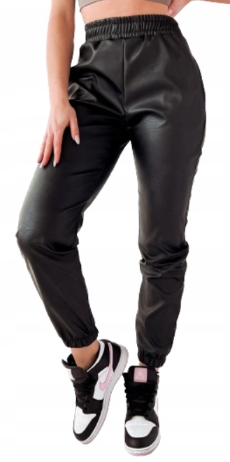 

Spodnie skórzane Ola Voga Fresh Leather Gumki