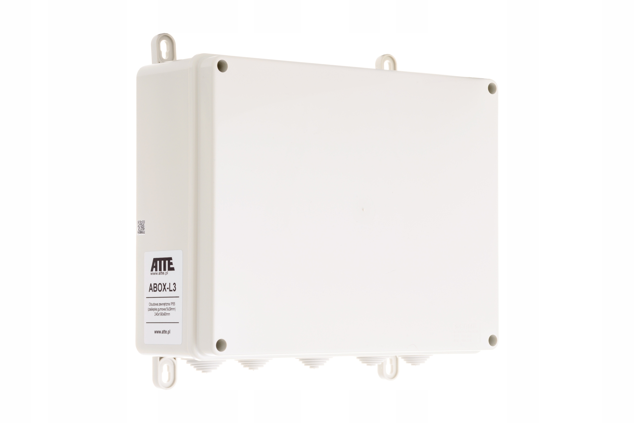 

Obudowa ABOX-L3 240x190x90mm Zewnętrzna Atte