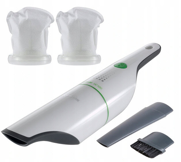 Vorwerk Kobold VC 100 ssawka + 2 filtry gratis !!! Typ wlotowy wylotowy HEPA stożkowy