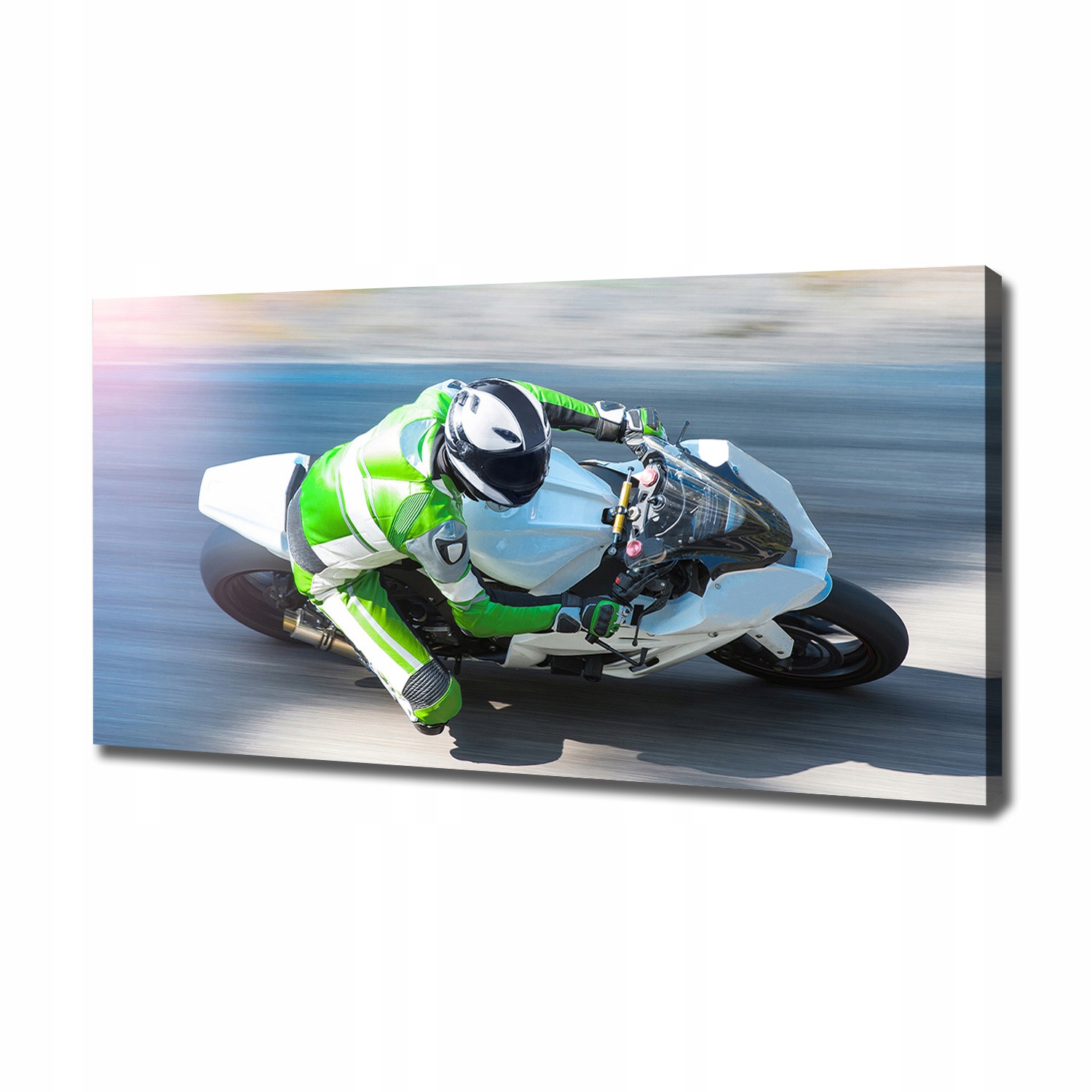 

Foto obraz na płótnie Wyścig motocyklowy 120x60 cm