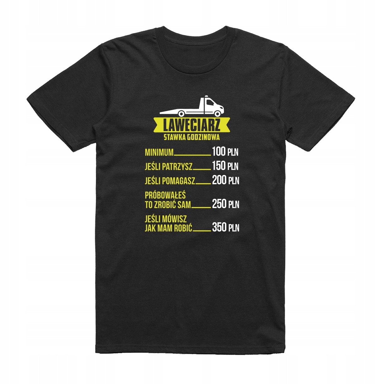 

S - Koszulka T-shirt Laweciarz Laweta Stawka Godz