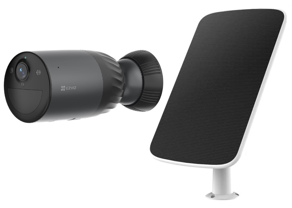 Ezviz set Ip kamera BC1C 4K & Solar Panel F Kit