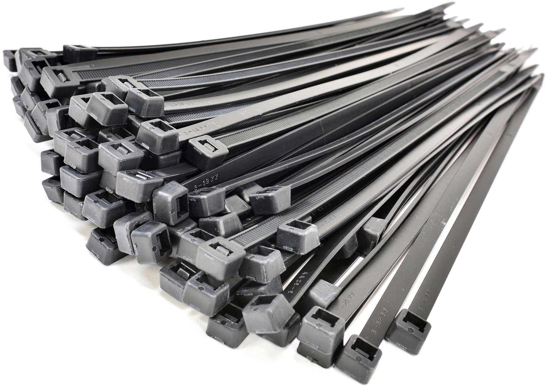 Opaski zaciskowe 3,6x300 mm 300x3,6mm Trytytki 100 szt. Długość 300 mm