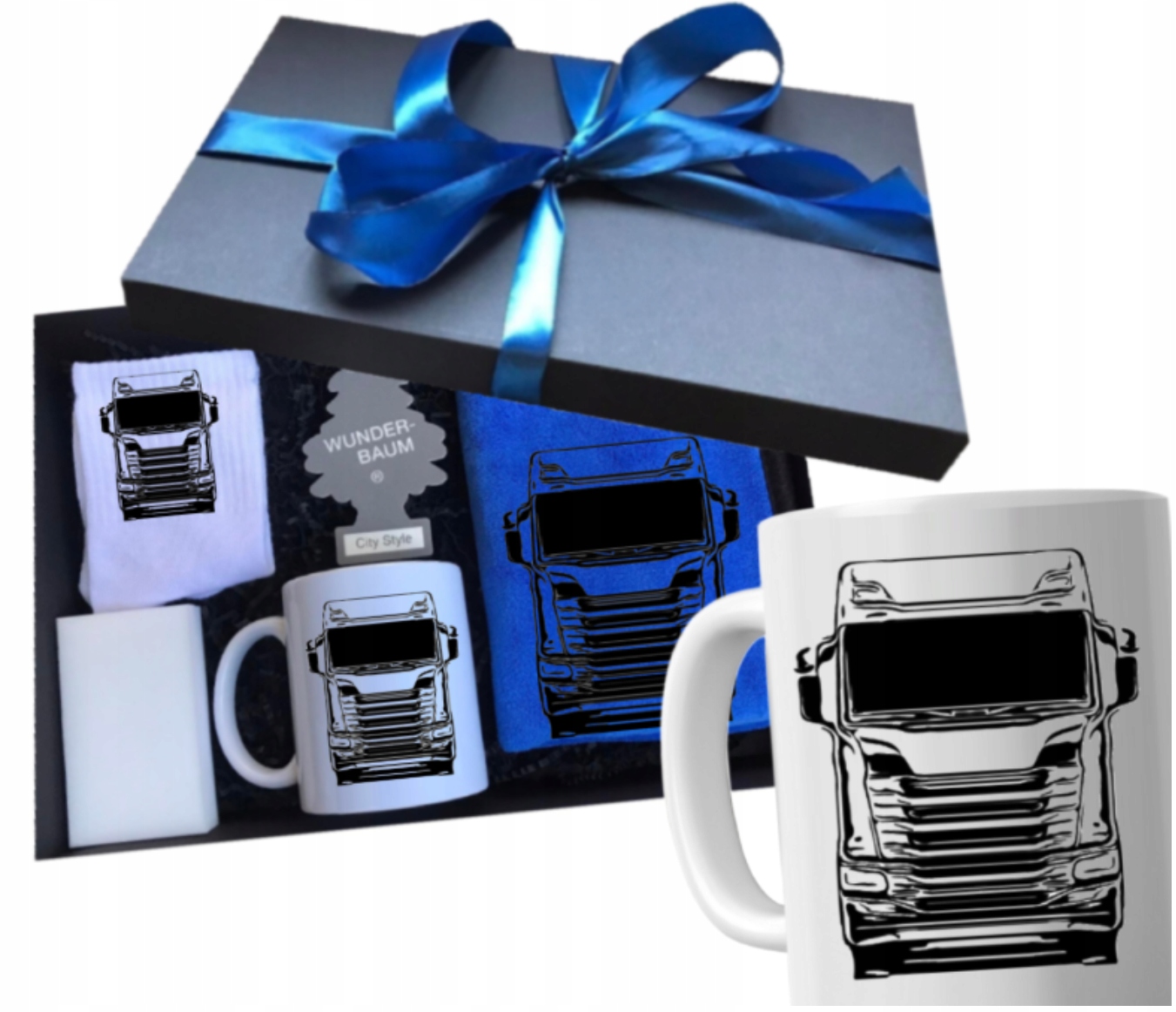 Sada pro řidiče auta Scania hrnek Narozeniny dárek