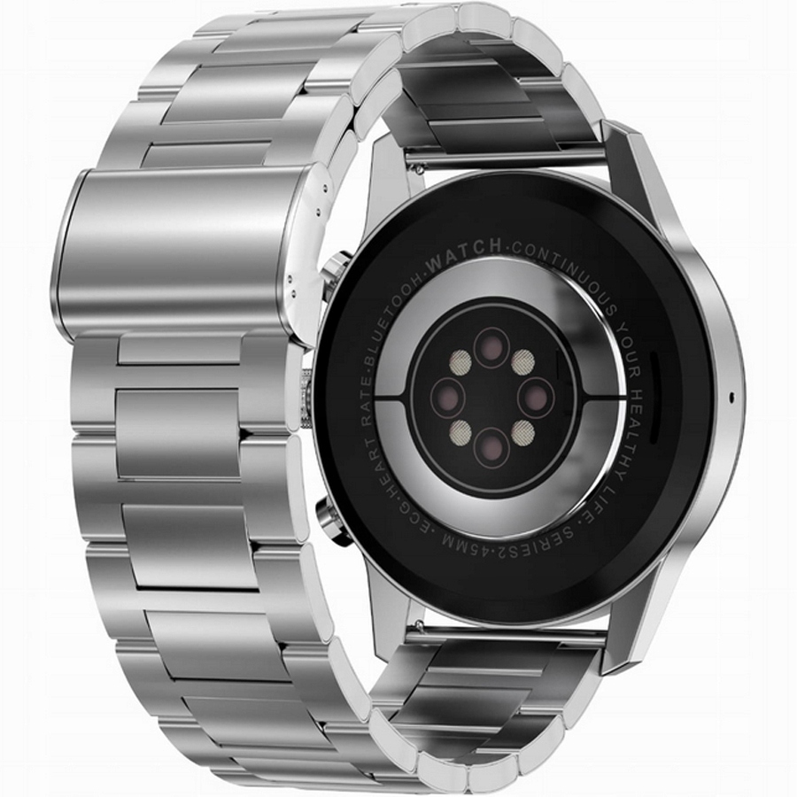 SMARTWATCH ZEGAREK POLSKIE MENU PL SPORT ROZMOWY SMART WATCH MĘSKI PULS Wysokość koperty 45 mm