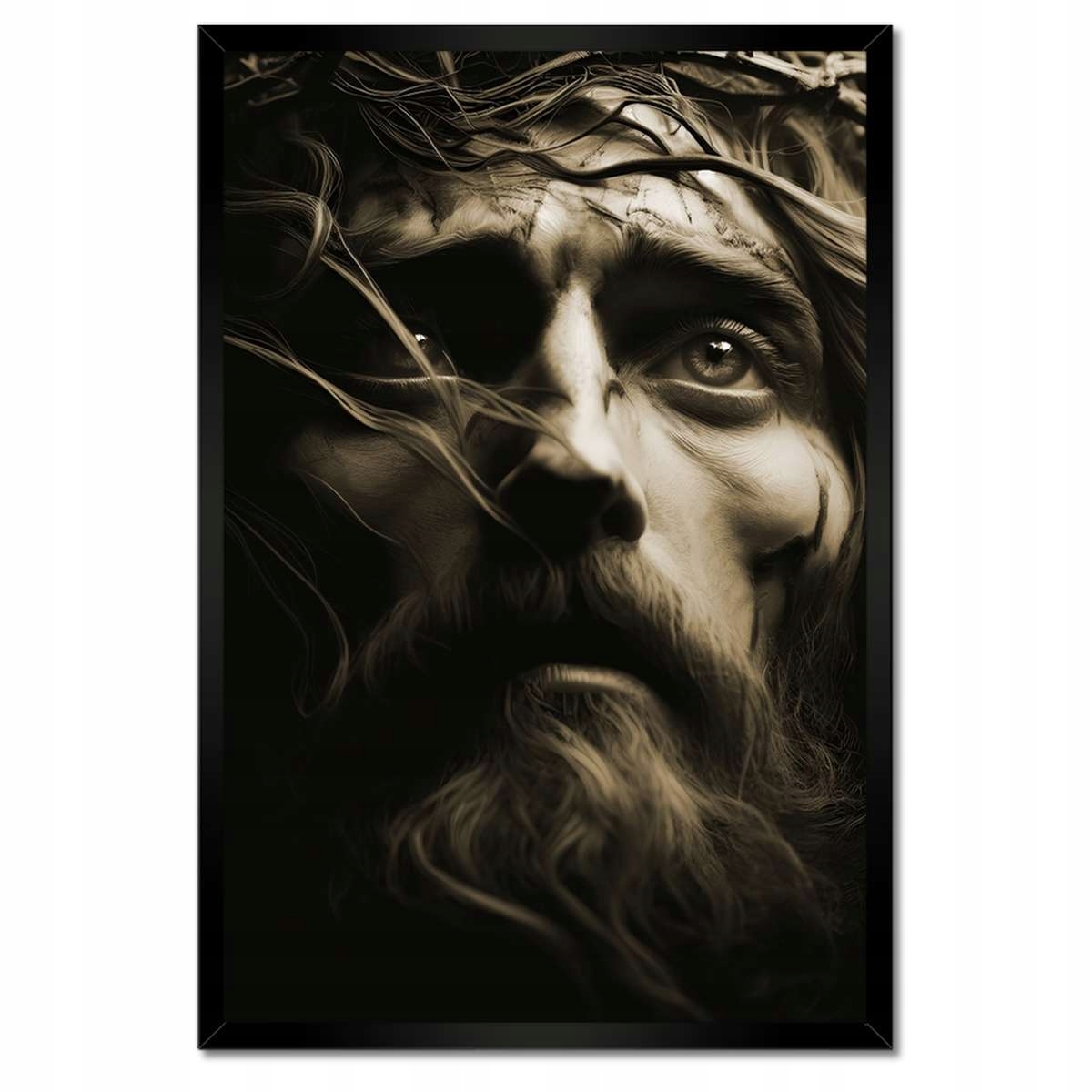 Plakáty v rámu 40x60 Ježíš s trnovou korunou