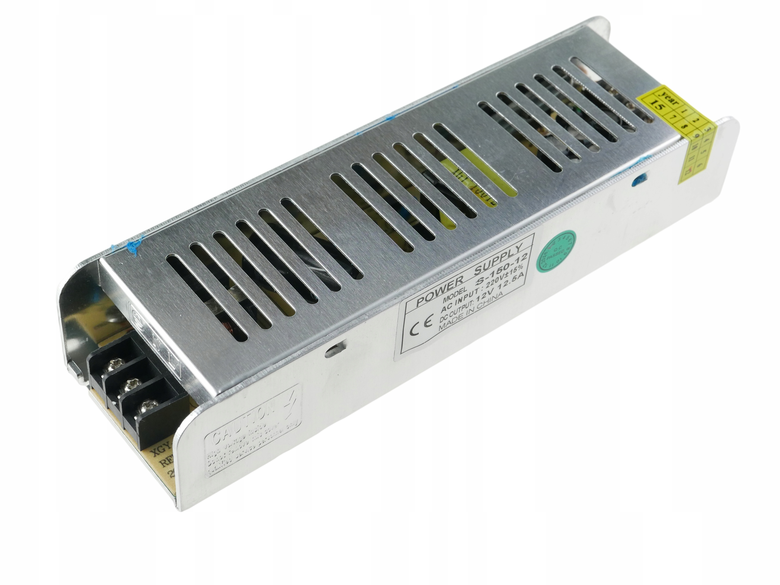 

Zasilacz Led montażowy 150W 12V 12A modułowy Slim