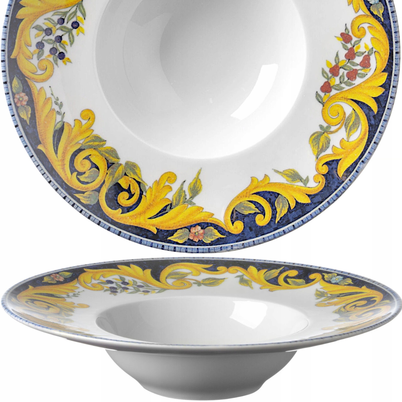 Talíř Na Těstoviny S Porcelánovou Pastou Ø275X60MM Sada 6 Ks Hendi