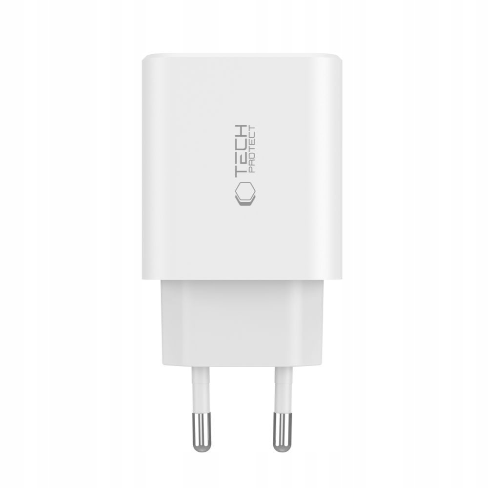 MOCNA SIECIOWA ŁADOWARKA ZASILACZ USB-A USB-C TYPE-C PD 30W - 3 PORTY Stan opakowania oryginalne