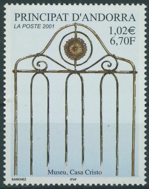 Andorra fr. 6,70 fr. - Museo Casa Cristo