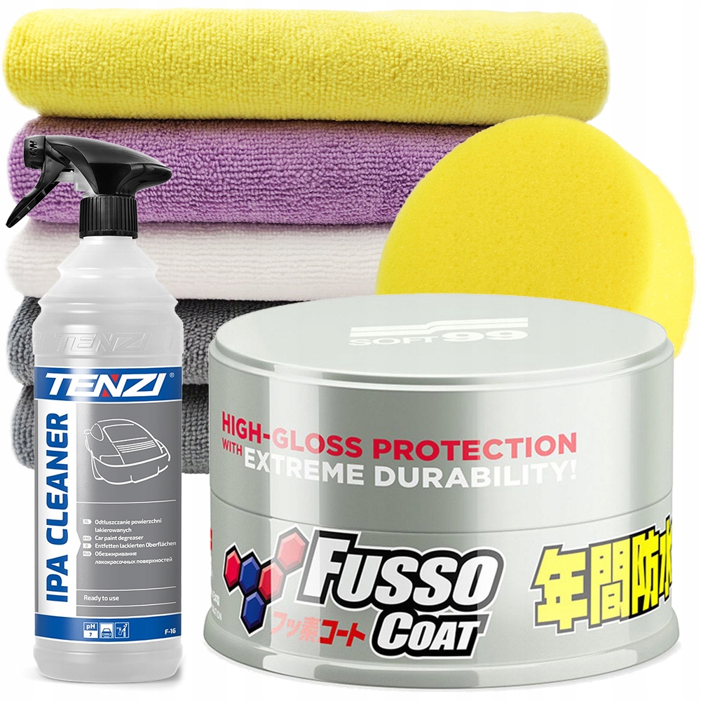 SOFT99 NEW FUSSO COAT 12 MONTHS WAX LIGHT 200G wos
