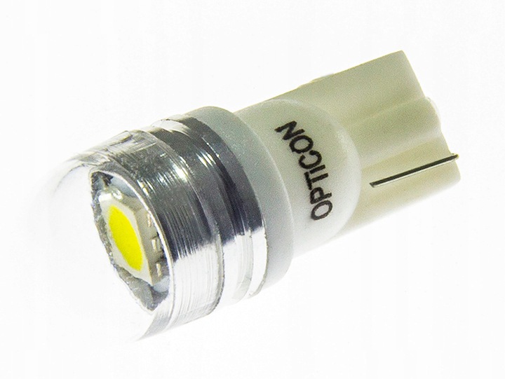 

Żarówka Led W5W W3W T10 12V DC Biały Zimny 6000K