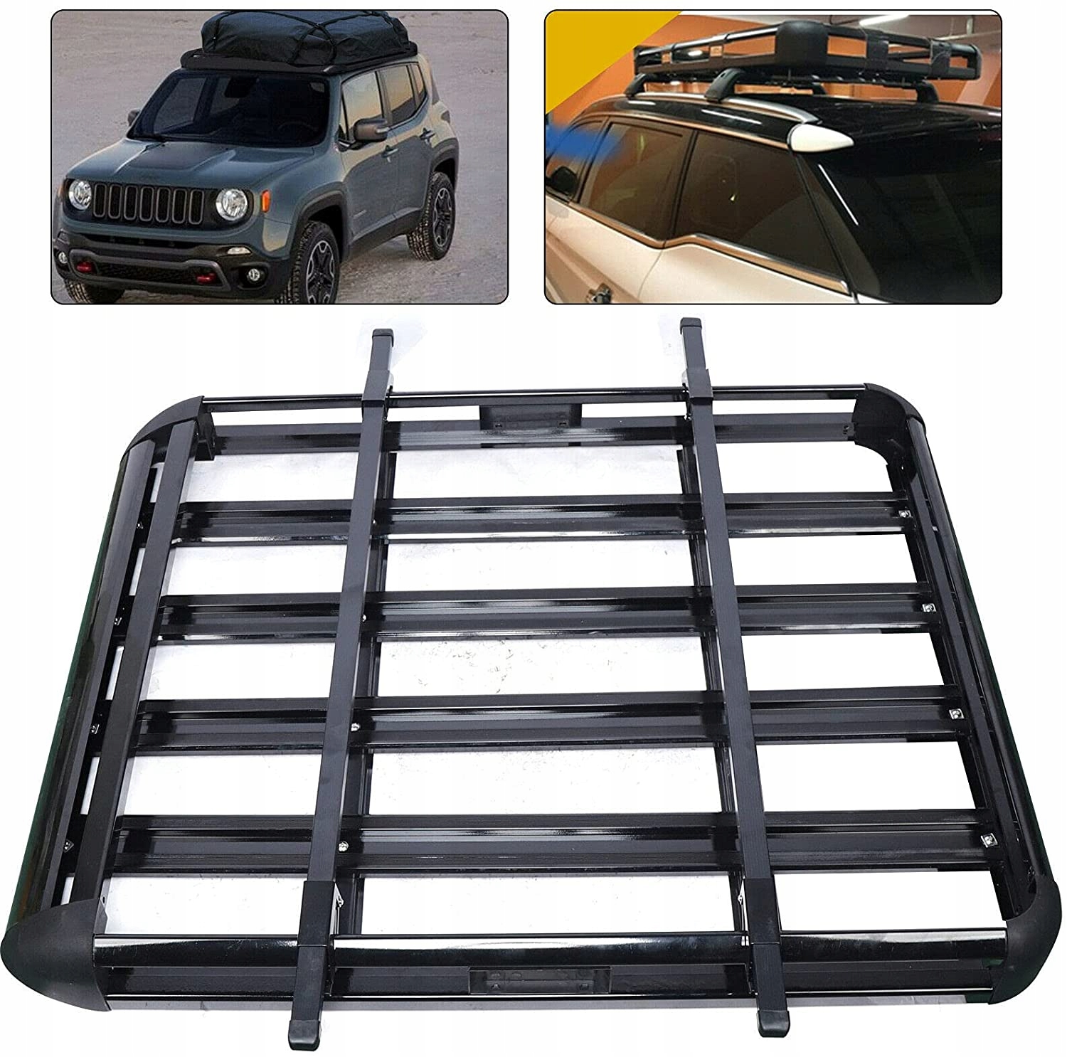 Bagaznik dachowy uniwersalny 130 x 100 cm Color black