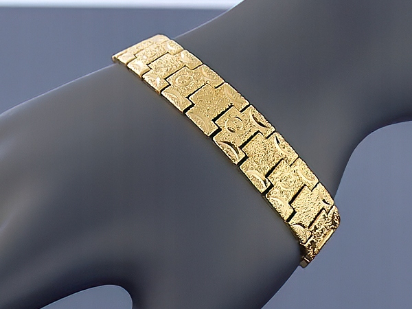 

Elegancka złota bransoletka 14k ! Jakość !