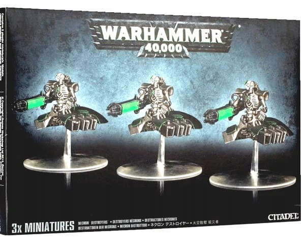 40k Necrons Destroyer Squadron Destroyers (mo)