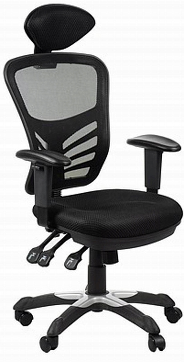 Fotel obrotowy biurowy Sprint czarny Sitplus