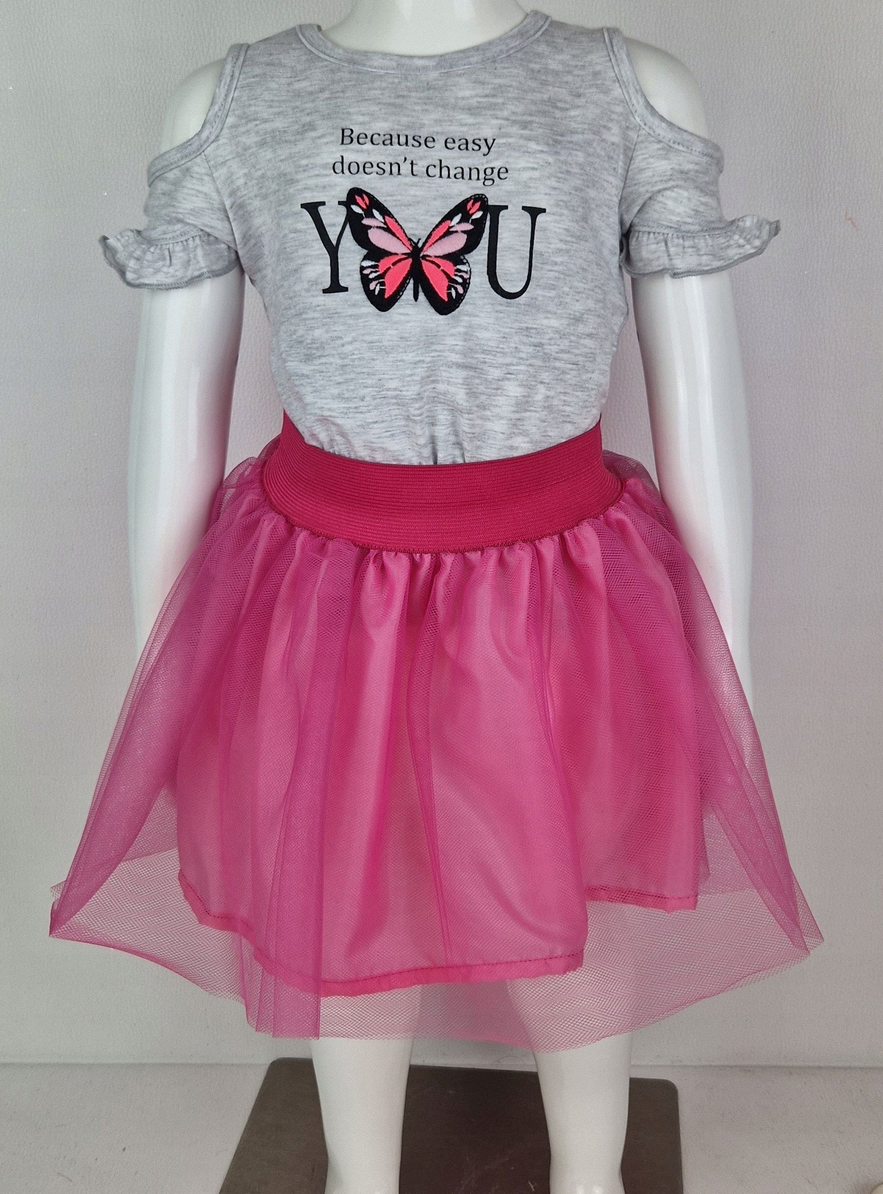 Komplet bluzeczka ze spódnicą tiulową R.86 Marka Inna marka