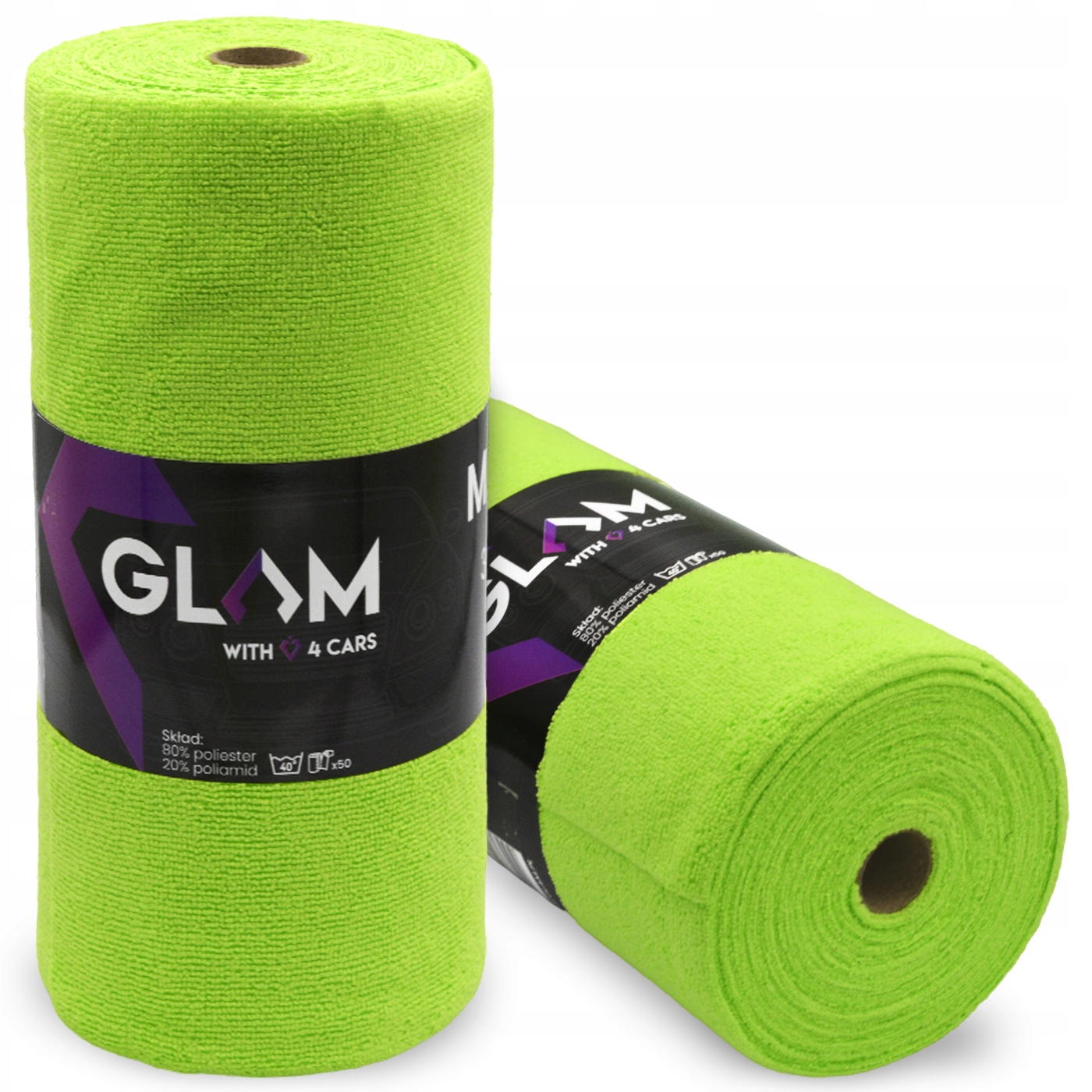 Ručníky Z Mikrovlákna V Roli 30x30cm Hadříky Utěrky Mikrovlákno 50 Ks.