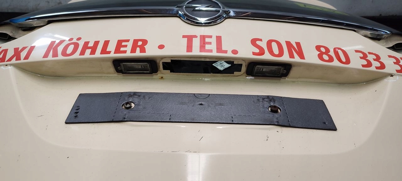 trunk door boot Opel Zafira C 611