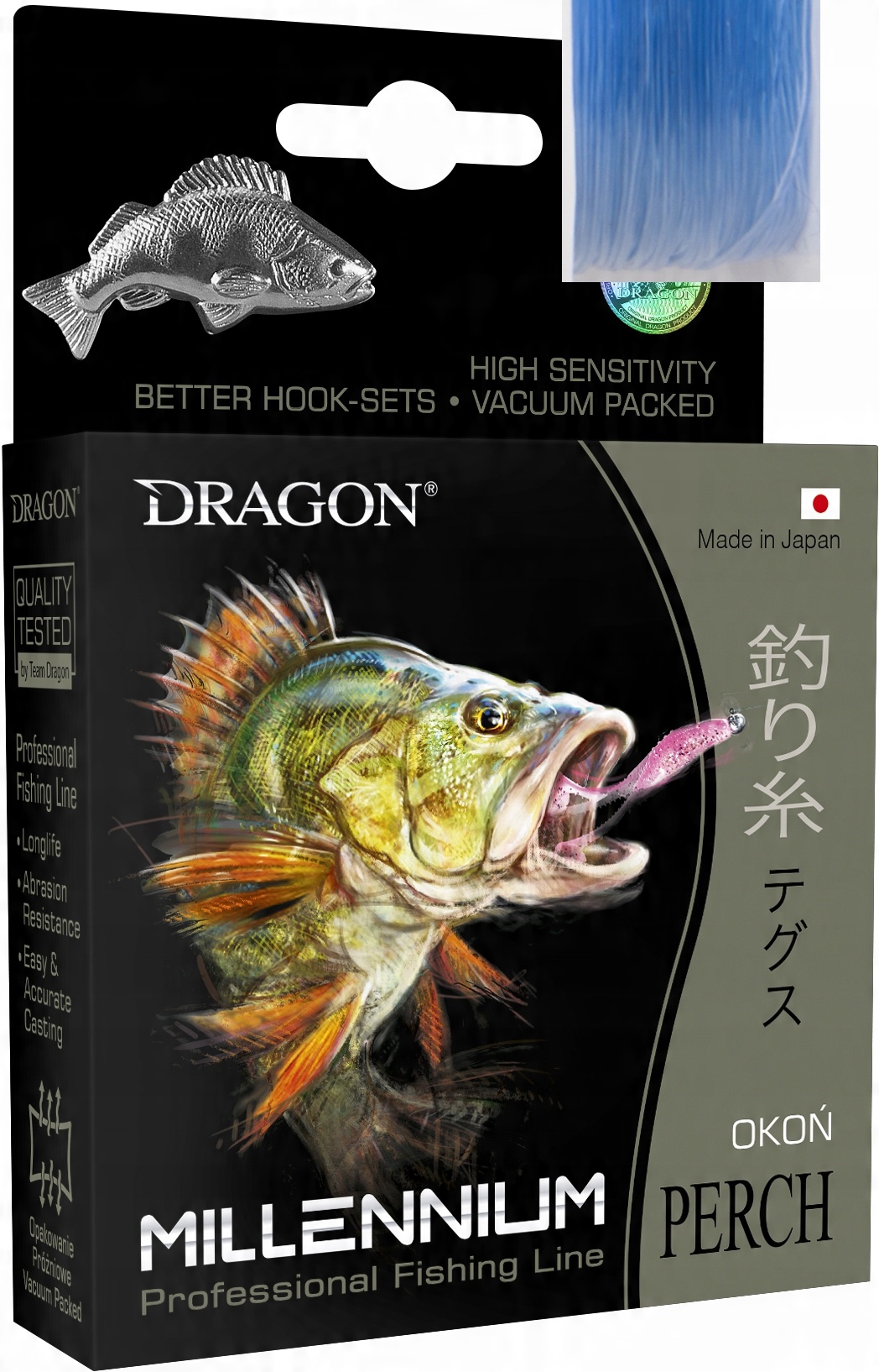 

Dragon Żyłka Millenium okoń 250m 0,16mm niebieska