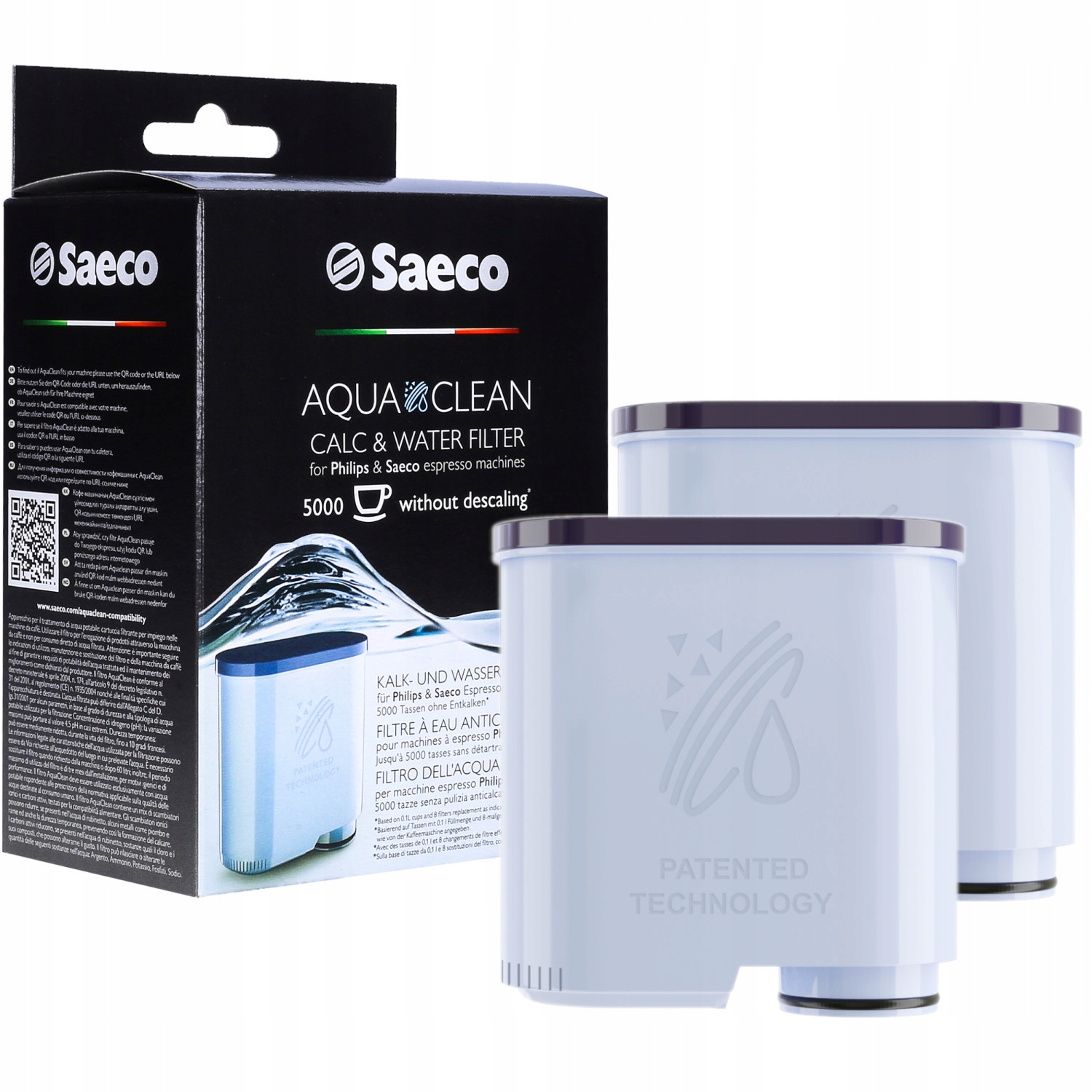 Filtr Do Ekspresu Saeco Philips Aquaclean 2 Sztuki