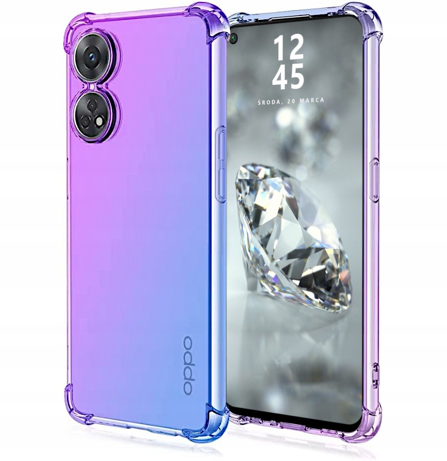 

Etui Do Oppo Reno 8T Aurora Shock Color Case
