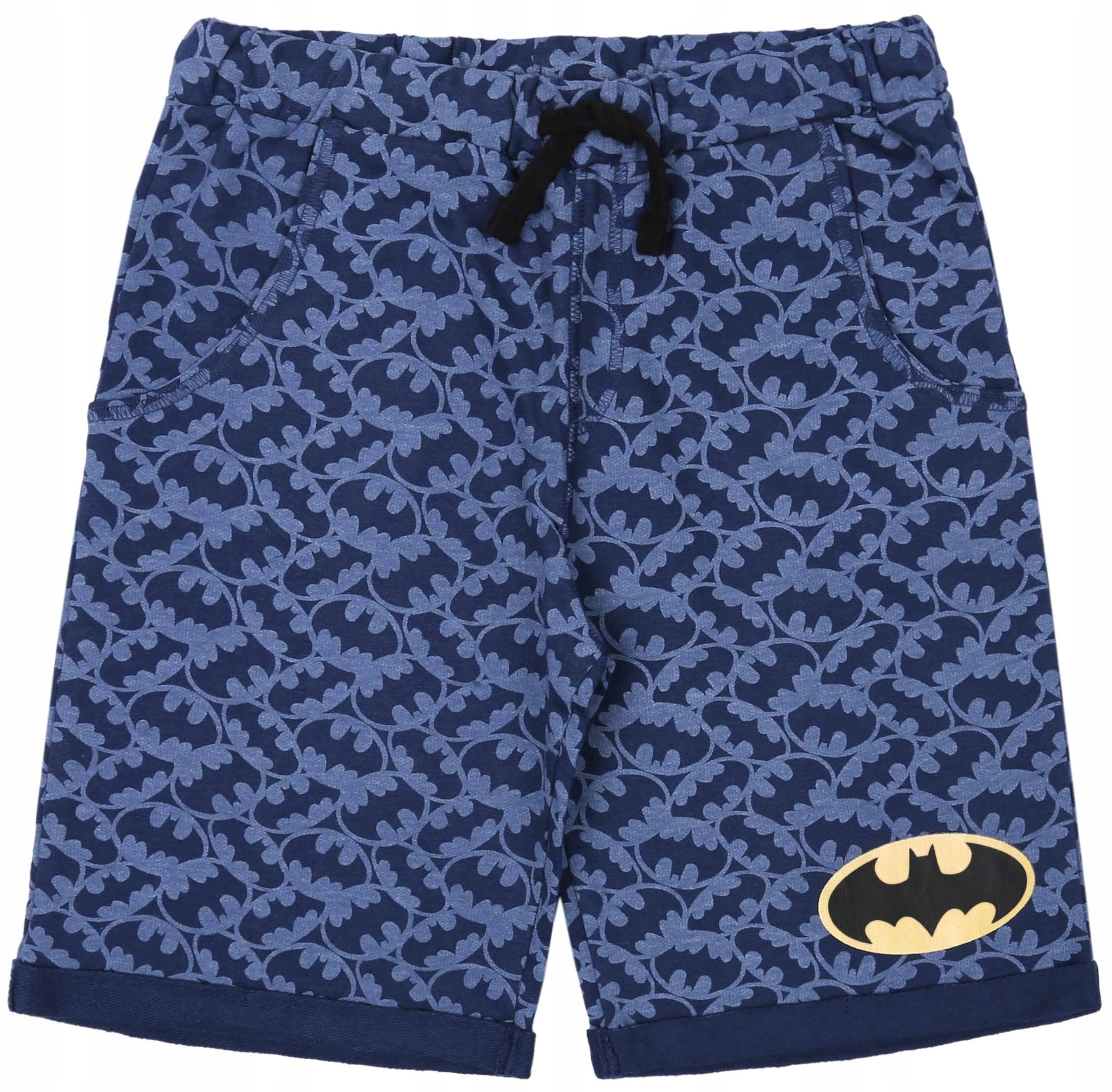 

Granatowe chłopięce szorty Batman 3-4 lat 104 cm
