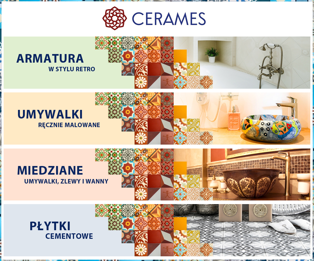 Kolorowe meksykańskie Płytki ceramiczne Ścienne Kuchenne 30 szt - Conrado Wykończenie błyszczące