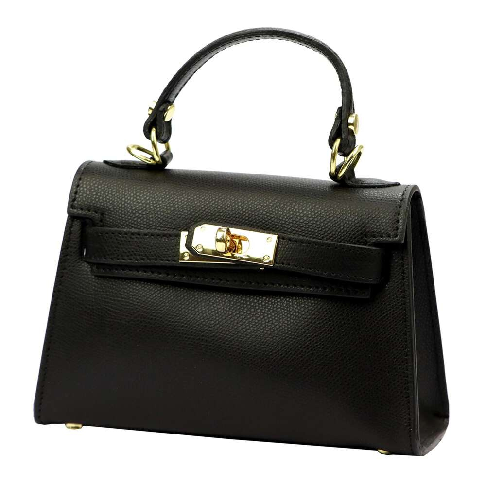 Kožená kabelka Luka Melody se zlatými ozdobami Luka 24-002 Melody