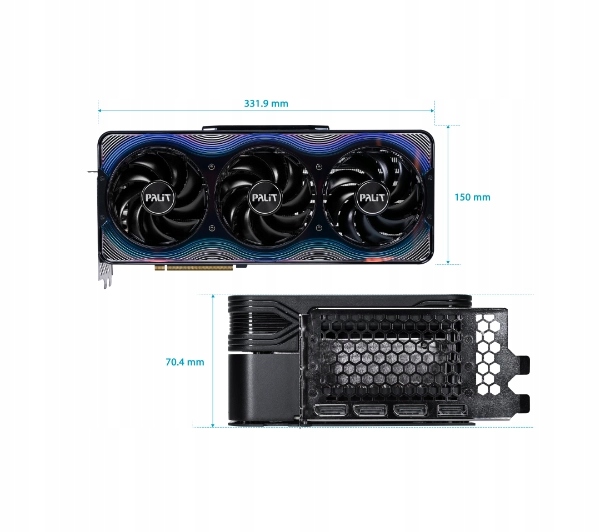 GeForce RTX 5080 GameRock 16GB 新品未開封 Palit GeForce RTX 5080 GameRock, 16GB GDDR7, HDMI, 3x DP