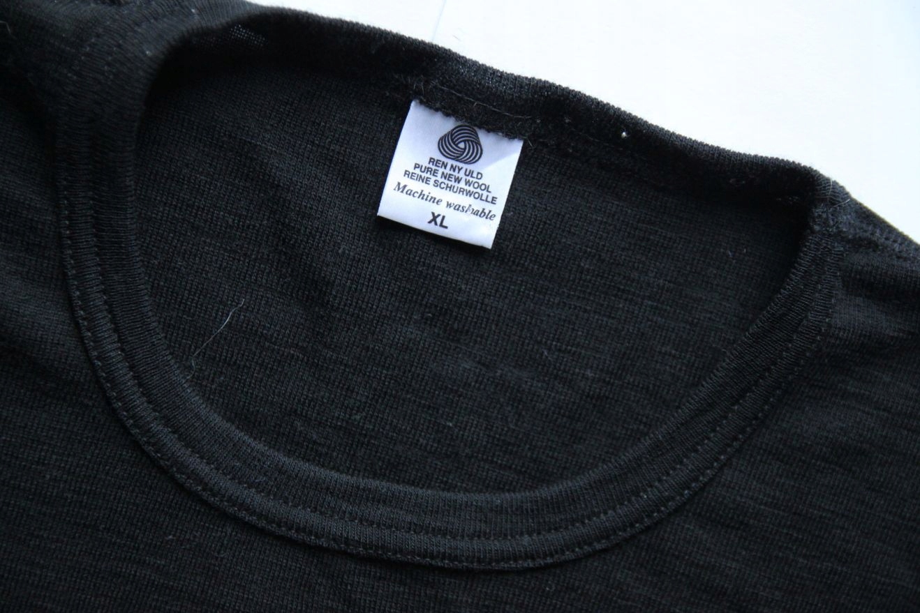 WOOLMARK__KOSZULKA 100% WOOL UNISEX__XL Marka inna