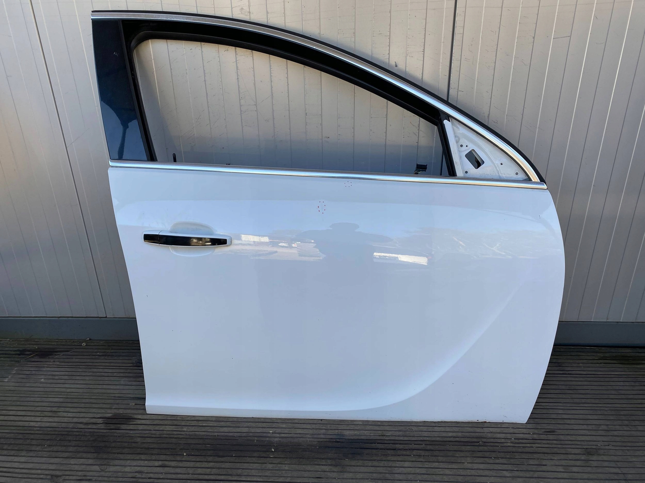 OPEL INSIGNIA A complete door right front front Z40R BIALY