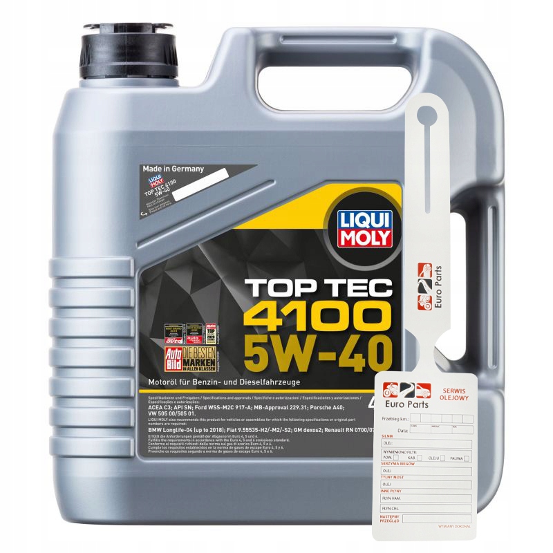 

Liqui Moly Olej Syntetyczny Top Tec 4100 5W-40