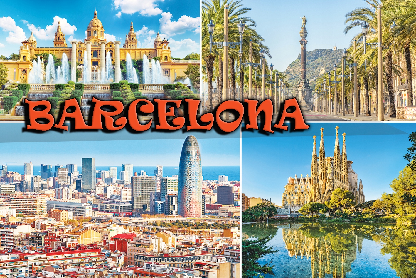 

Barcelona - Magnesy Na Lodówkę Miasta Świata