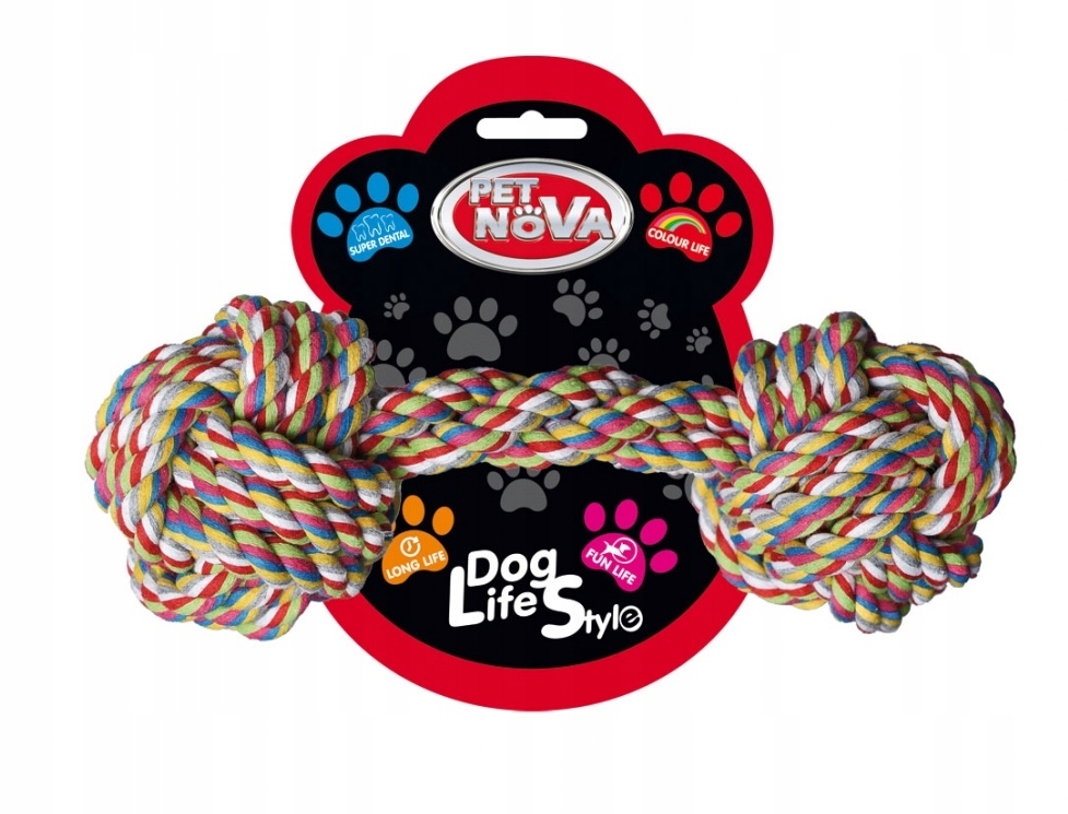 

Pet Nova Superdental Hantel czyszczący zęby 25cm