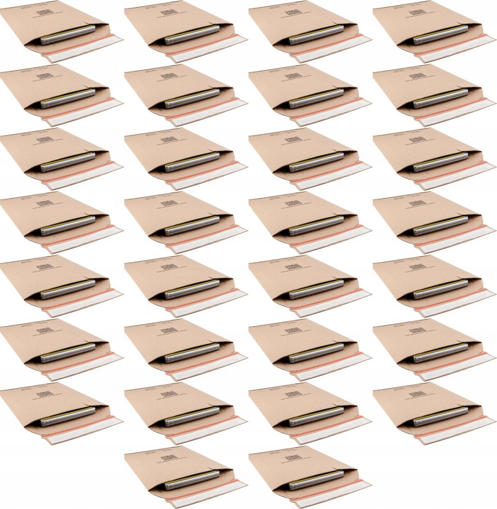 KOPERTA KARTONOWA A4 25x30 340g m2 brązowa x 100