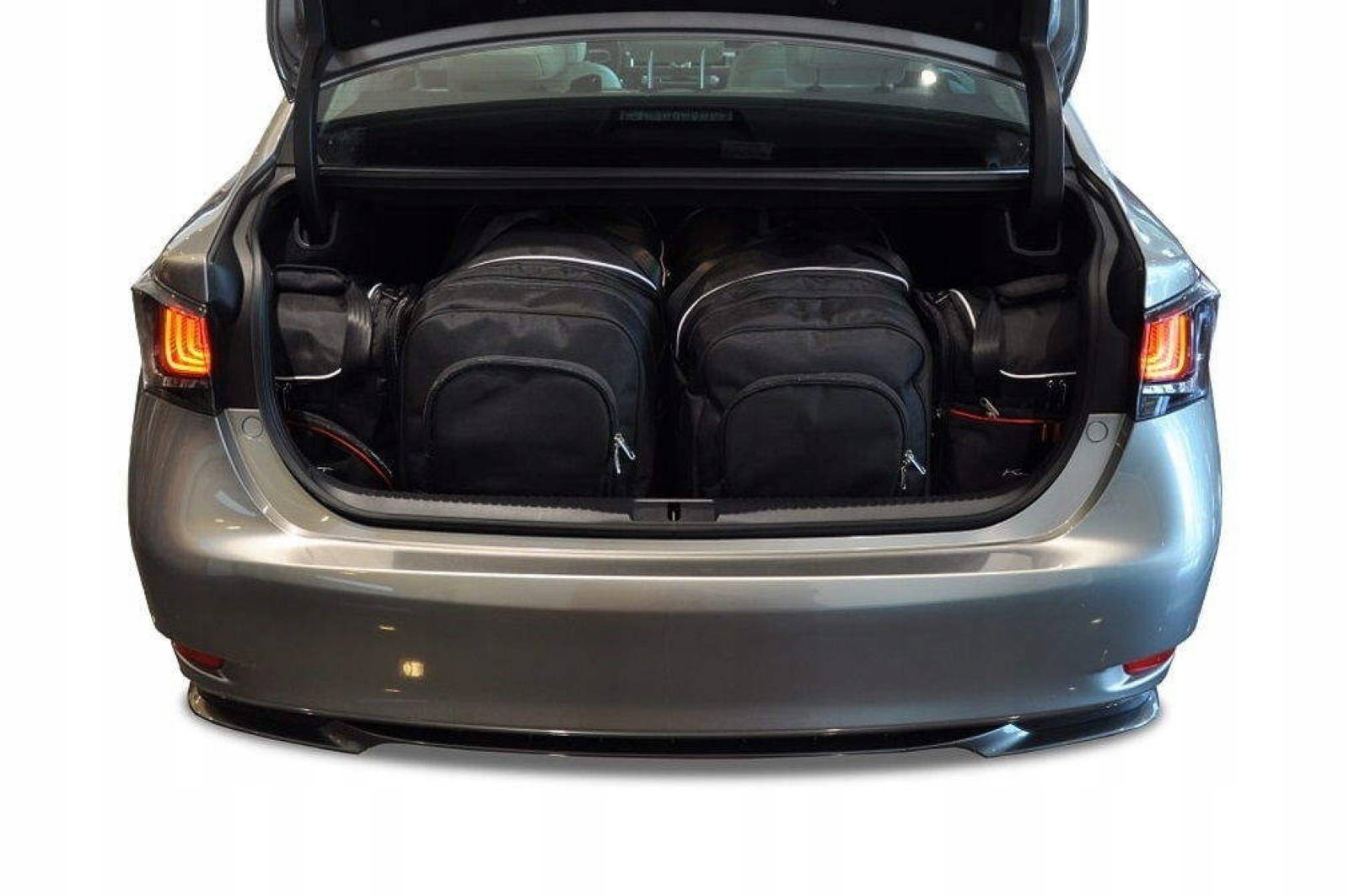 J&j Automotive Sada 4ks cestovných tašiek Aero pre Lexus Gs Hybrid 2012+