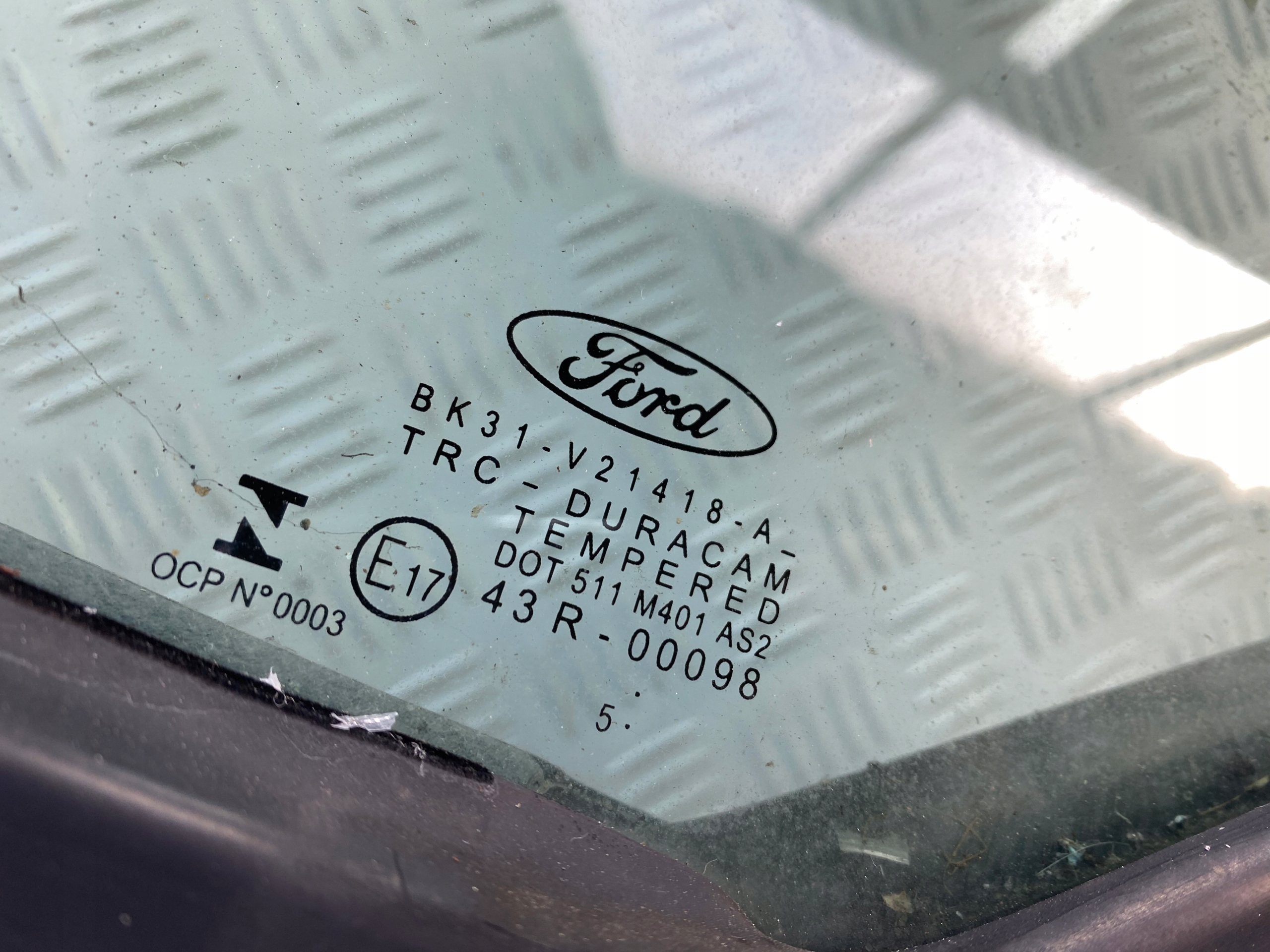 FORD TRANSIT MK8 13-25 door front right complete front FROZEN WHITE OE