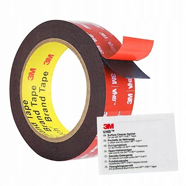 

3M Vhb 5962 Najmocniejsza taśma 38mmx3m+3M czyścik