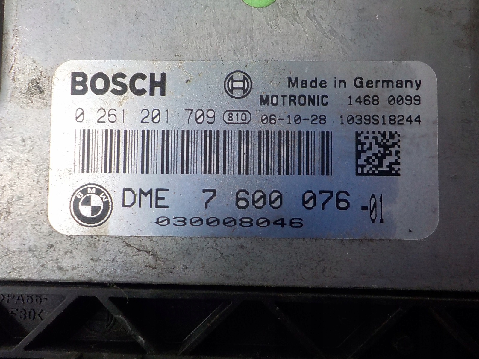 MINI computer control unit 0261201709 7600076