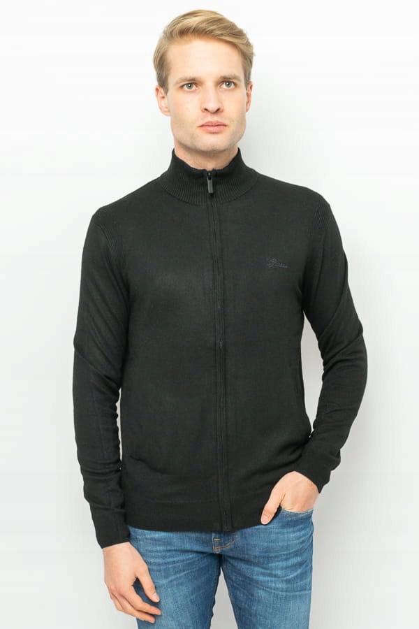 Pánský Svetr Guess M2BR07 Z3142 Černý XXL