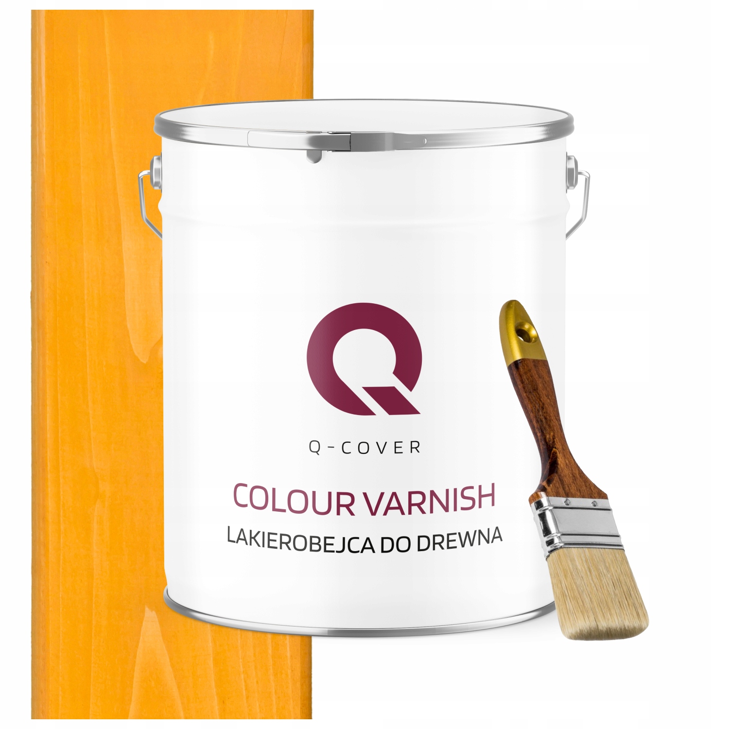 Lakovník Na Dřevěné Prvky 3V1 Borovice Zlatý Satén 5L Dárek