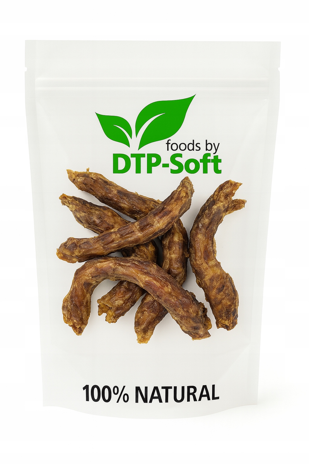 Levně 2 kg Sušené kuřecí krky Přírodní psí pamlsek 2x1 kg