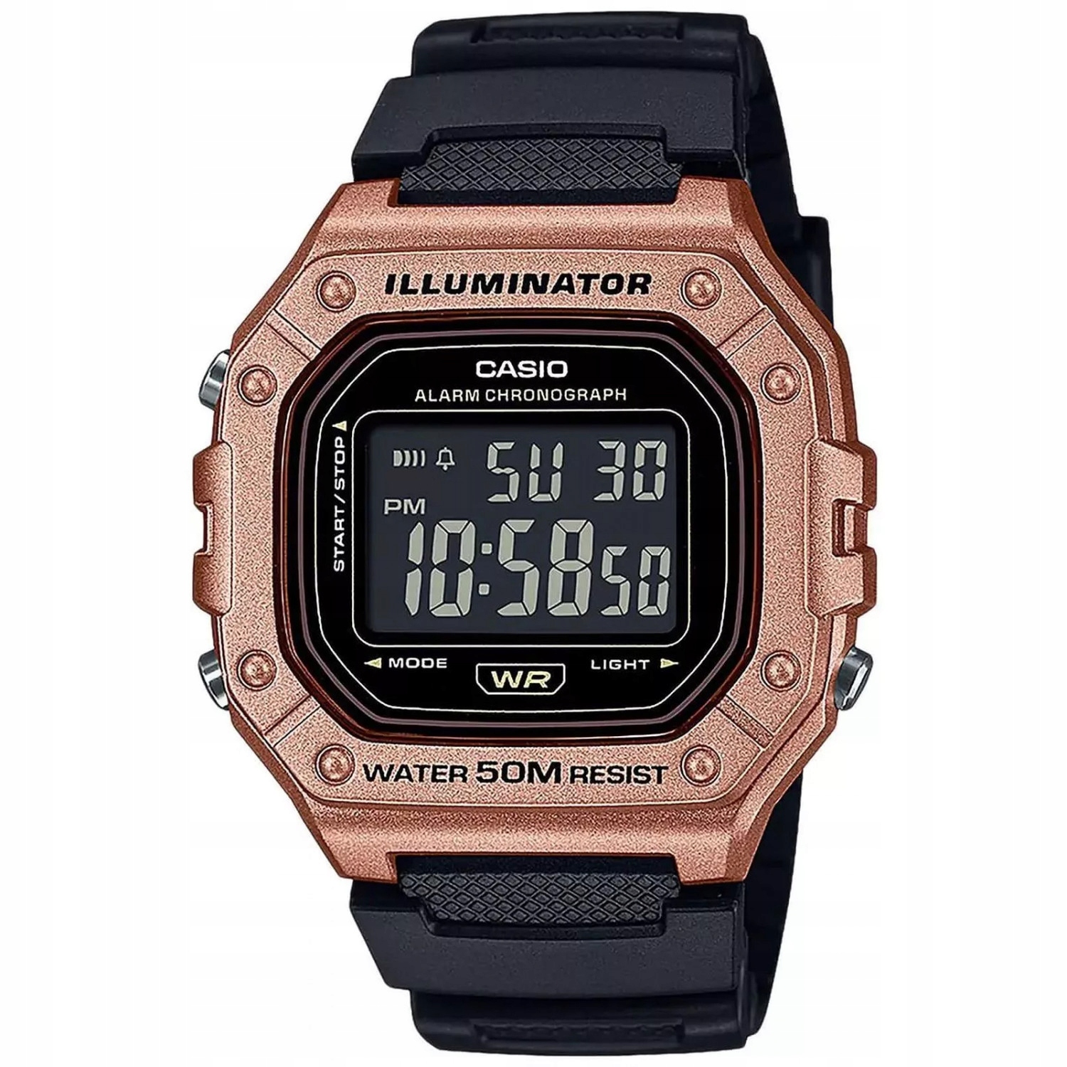 Pánské Hodinky Casio W-218HM-5BVEF černé