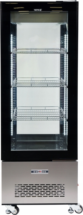 WITRYNA CHŁODNICZA NA CIASTA DESERY 400L CZARNA Model YG-05068