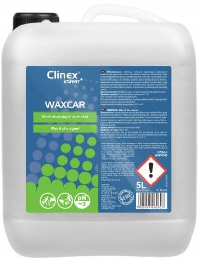 

Clinex Waxcar Wosk Osuszający Na Mokro Hydro 5L