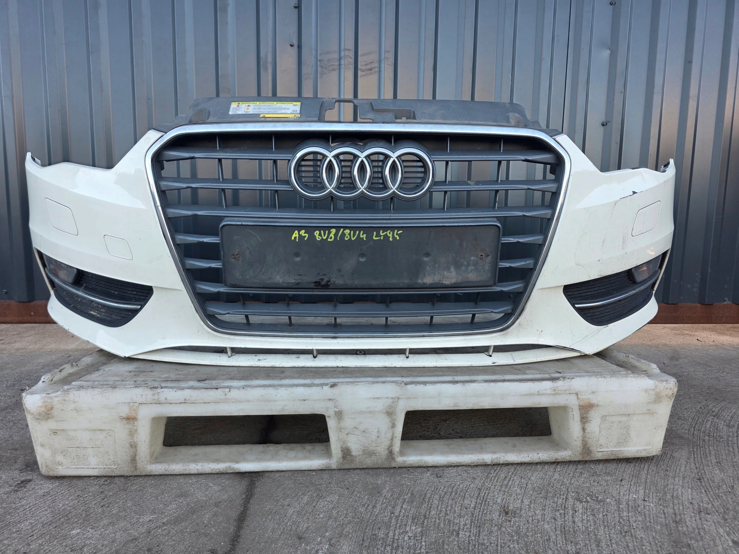 bumper front complete AUDI A3 8V 3-door SPORTBACK LY9K 2011-2015 !!!