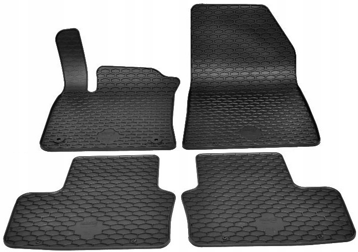 

Renault Captur II (2019-) Gumowe Dywaniki Miarowe