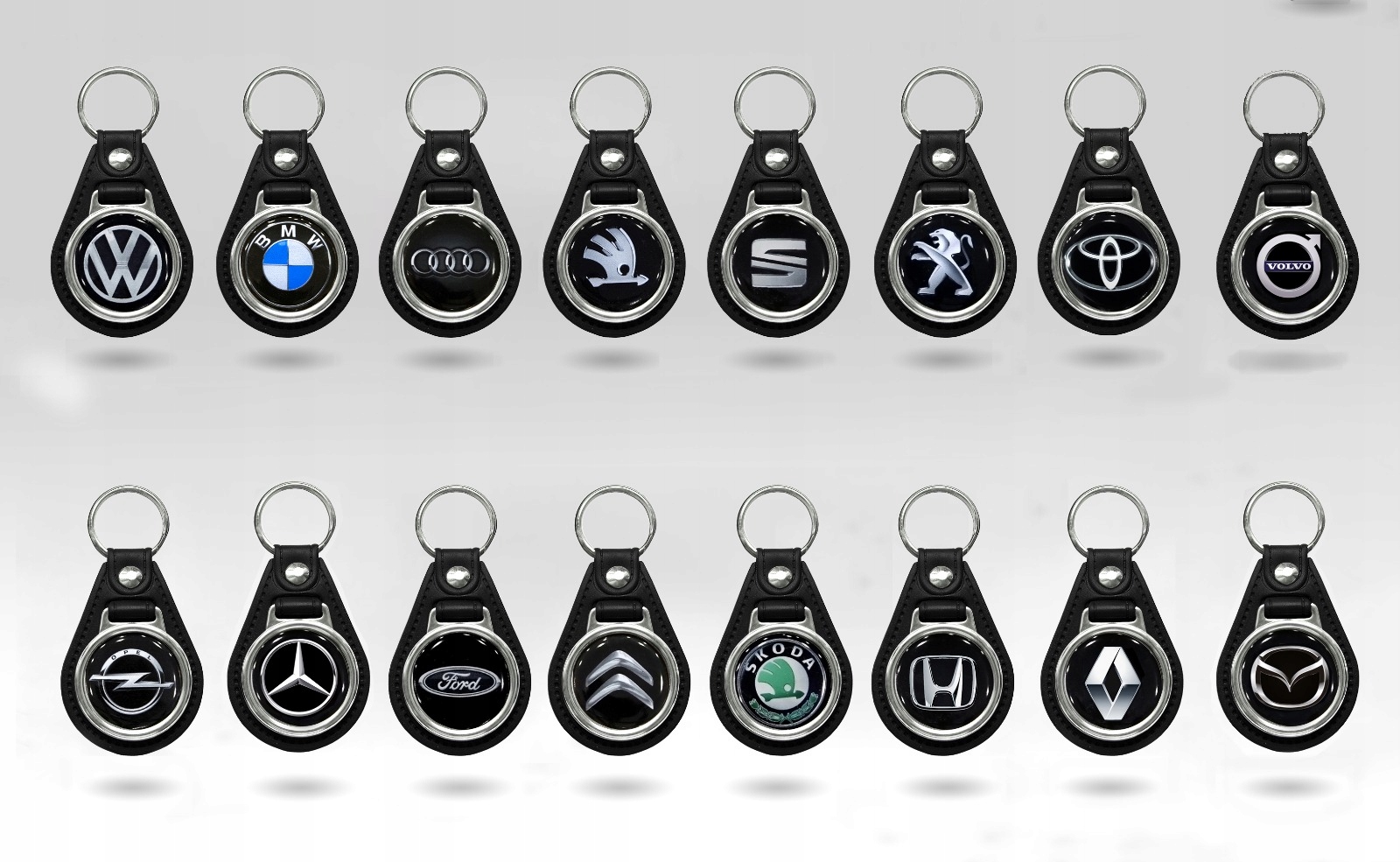 Stylowy Breloczek Brelok Zawieszka z Logiem Samochodowym Citroën 3D Kluczy Marka Inny